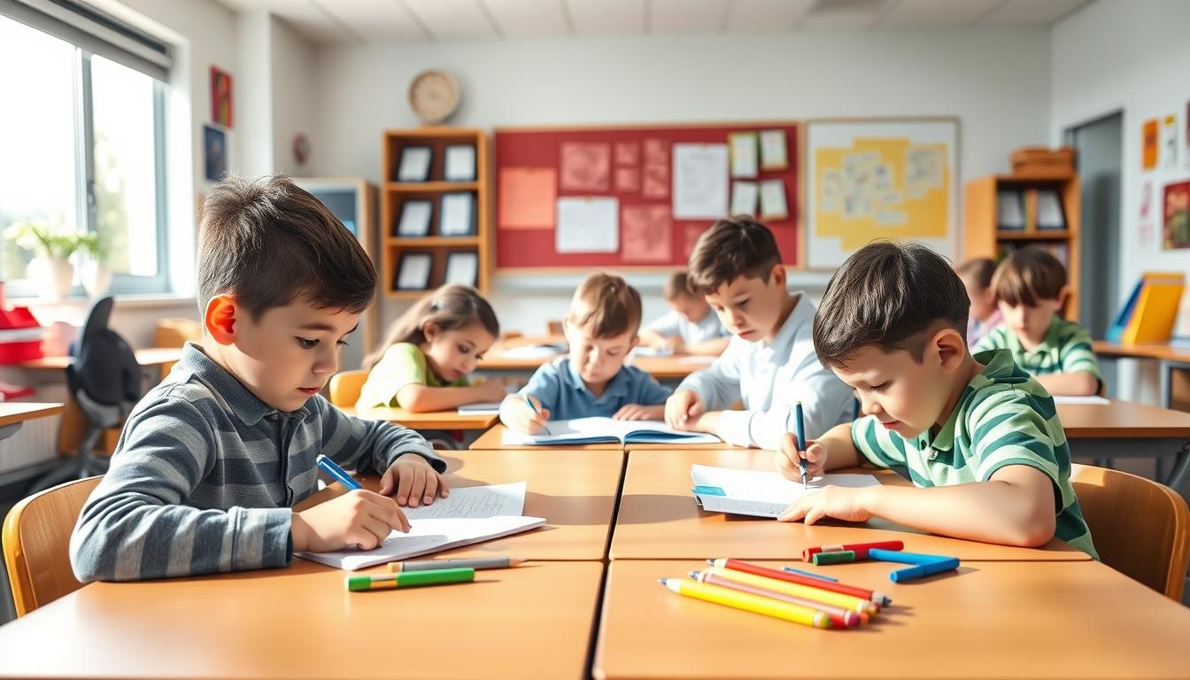 Modern university campus for students